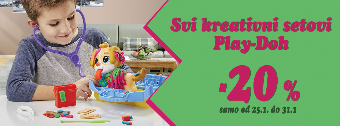 Play-Doh kreativni setovi -20%
