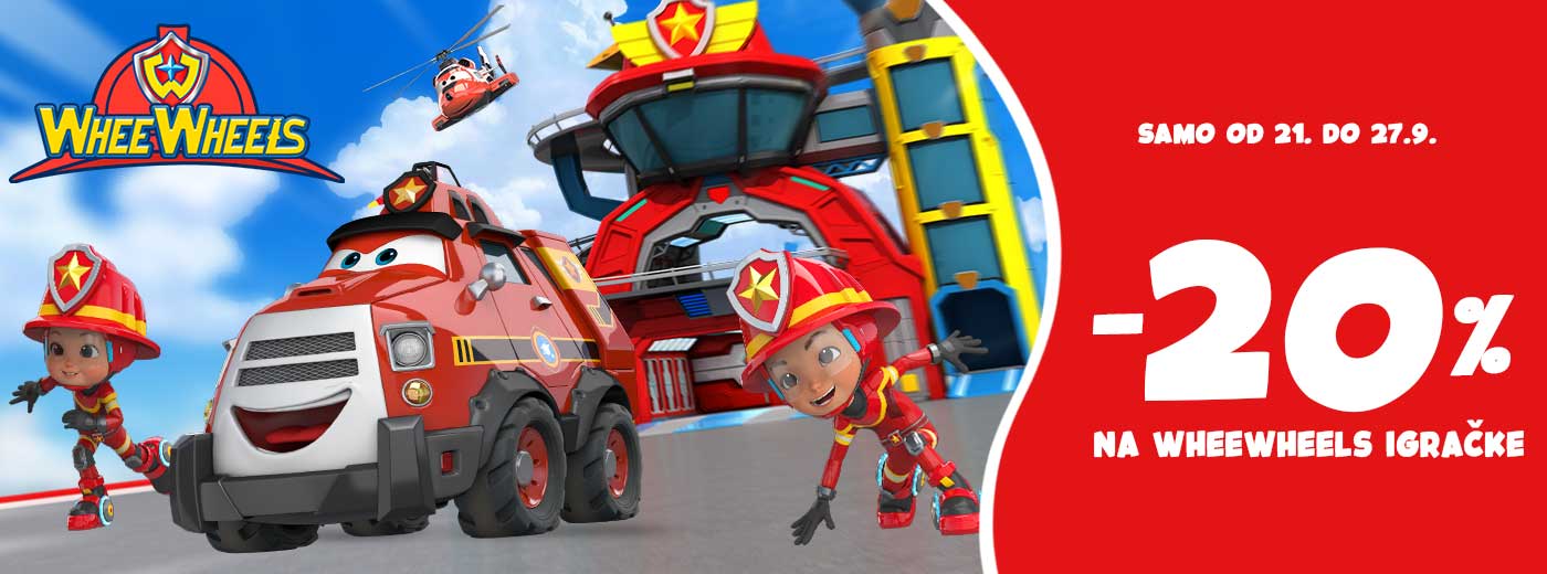 Sniženje svih Whee Wheels igračaka