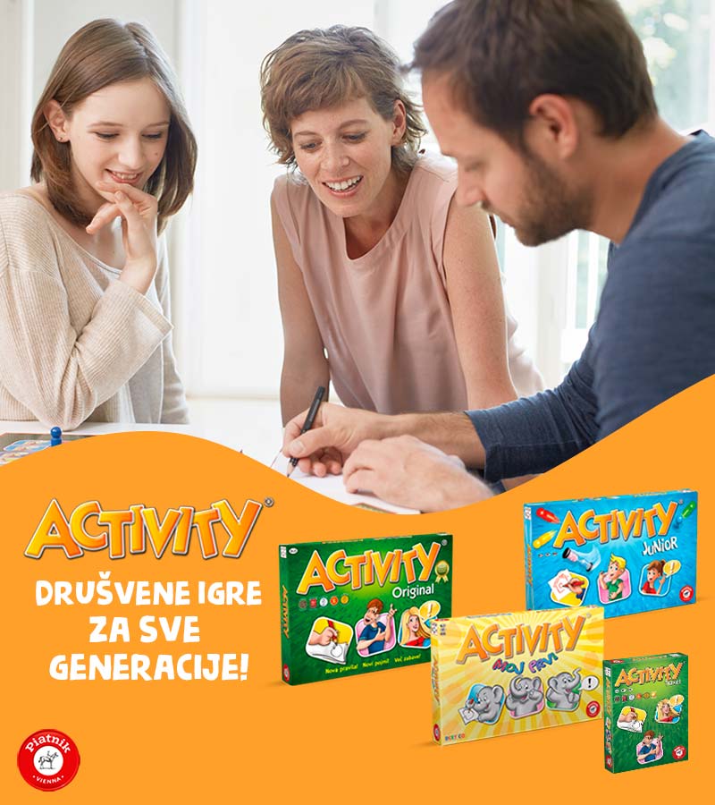 Activity društvene igre za sve generacije
