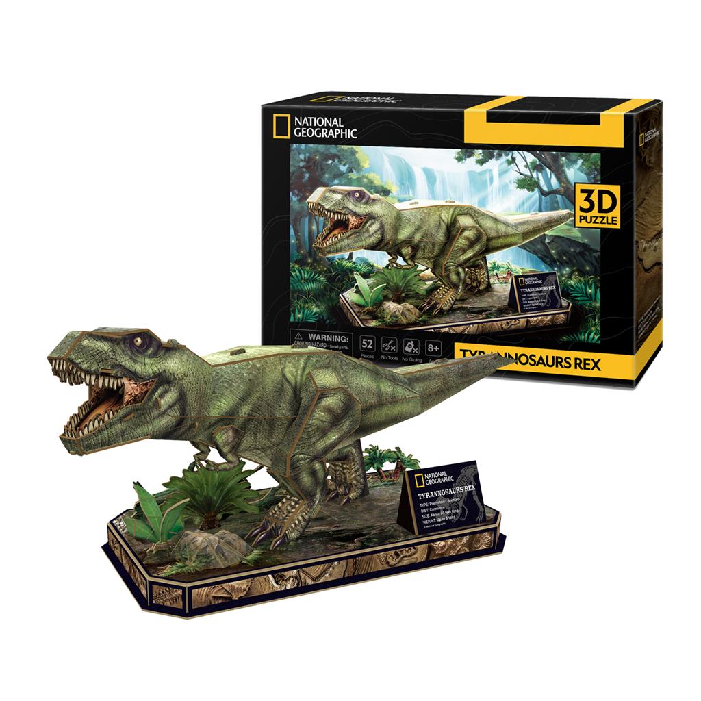 Puzzle de Madeira T-Rex - EcoFundamental