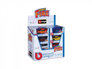 Burago autić street fire 1:43 