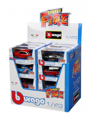 Burago autić street fire 1:43 