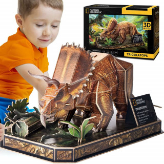 Cubicfun 3D puzle dinosaur Triceratops 