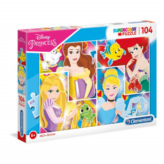 Clementoni puzzle 104 kom - Princess 