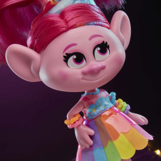 Trolls delux modna figura Poppy 