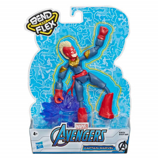 Avengers Bend&Flex Kapetan Marvel 15cm 