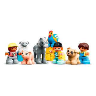 Lego Duplo staja, traktor i životinje 