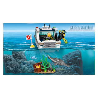 Lego City Great Vehicles Diving Yacht 