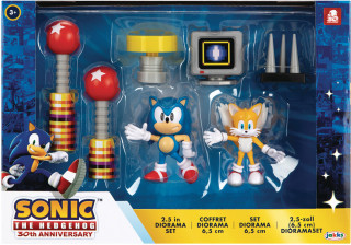 Sonic Diorama set figurica 6 cm 