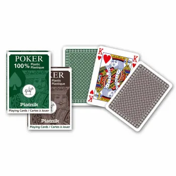 Piatnik karte poker plastične 