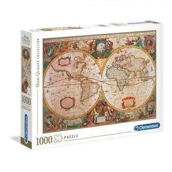 Clementoni puzzle 1000 kom - Old Map 