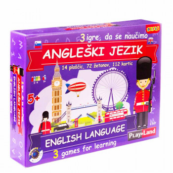 Angleščina za otroke poučna igra 