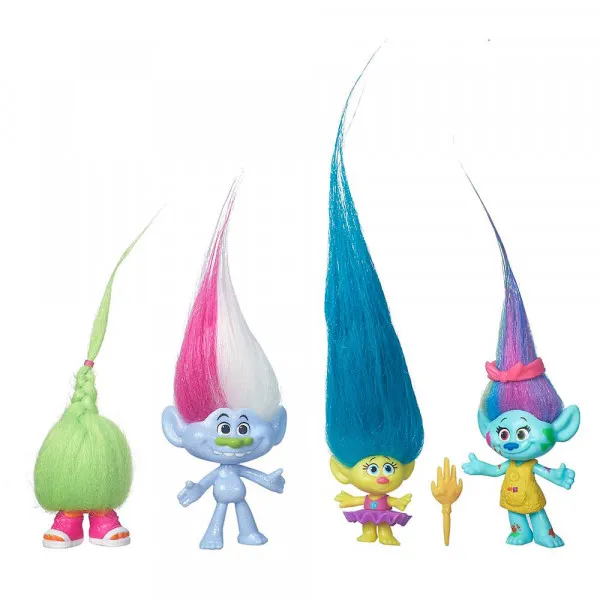 Trolls Grad Trolova set od 4 figure 