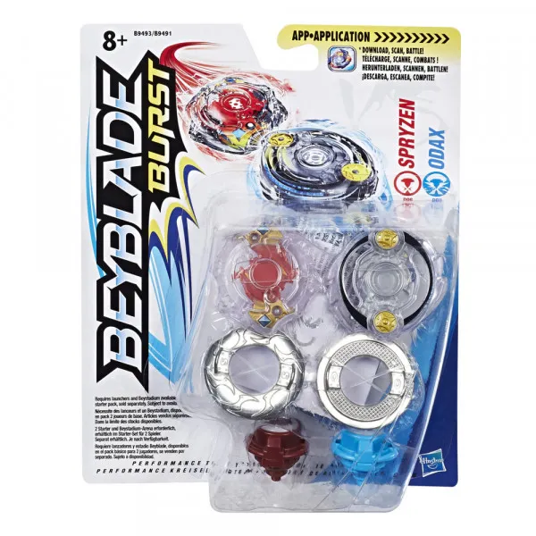 Beyblade duplo pakiranje - Spryzen Odax 