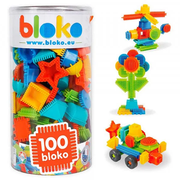 Bloko kocke set od 100 kocka 