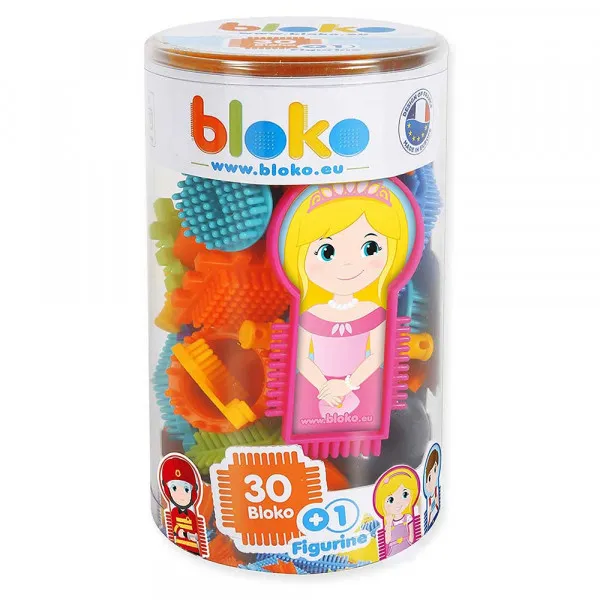 Bloko kocke set od 30 kocki i 1 figura 