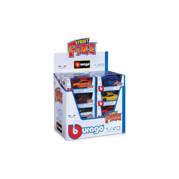 Burago autić street fire 1:43 