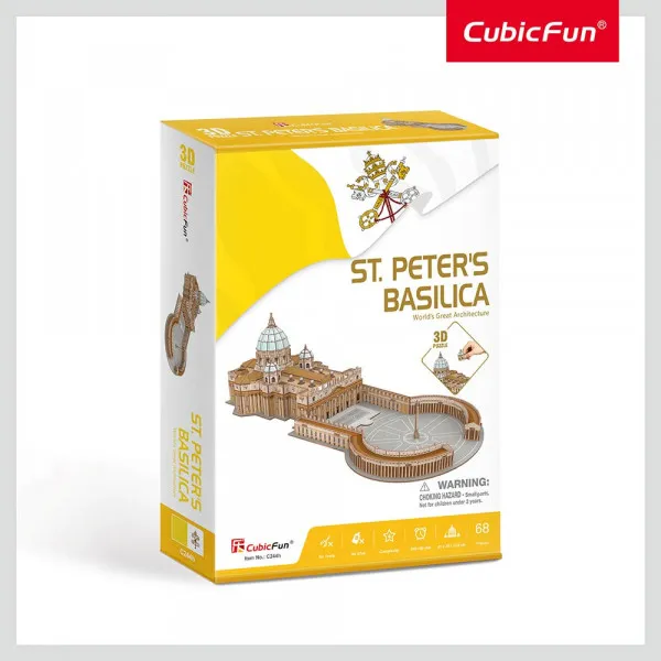 Cubicfun 3D puzle Bazilika sv. Petra 