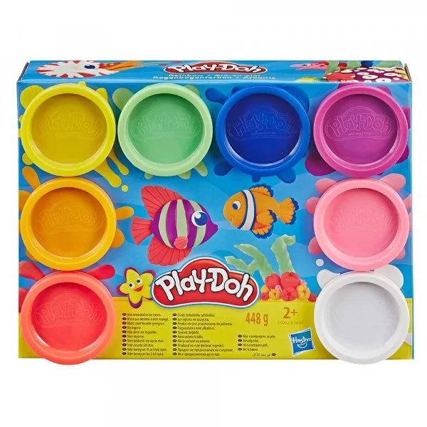 Play-Doh set od 8 kantica u bojama duge 