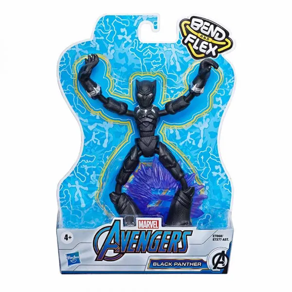 Avengers Bend&Flex Crni Panter 15cm 