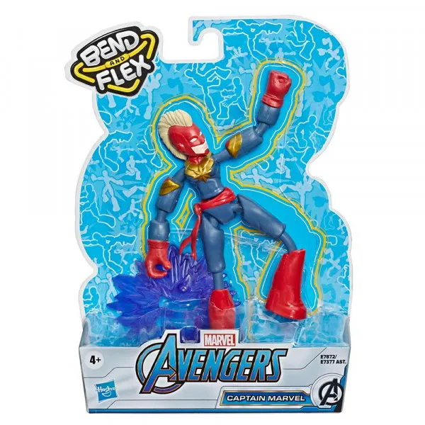 Avengers Bend&Flex Kapetan Marvel 15cm 