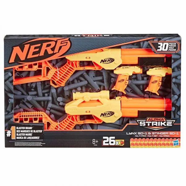 Nerf Alpha Strike Lynx i Stinger set 