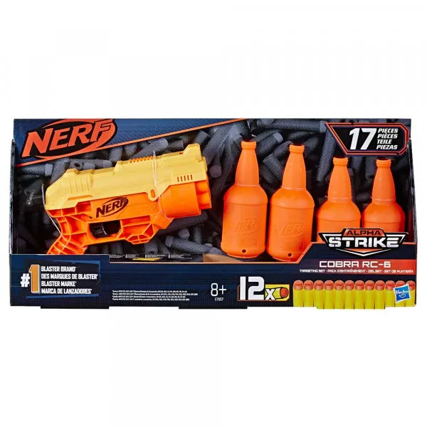 Nerf Alpha Strike Cobra RC6  set s metom 