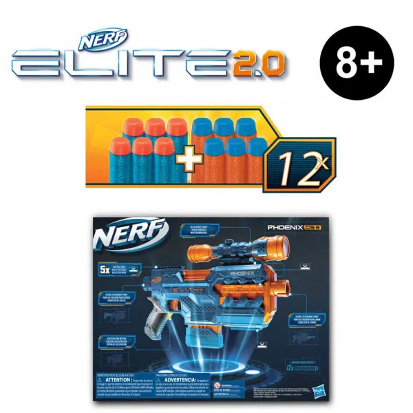 Nerf Elite 2.0 Phoenix CS6 ispaljivač 