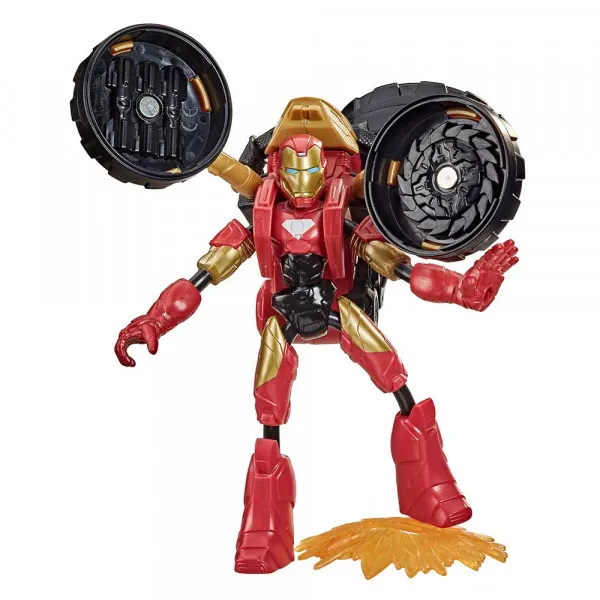Avengers Bend & Flex Iron man s vozilom 