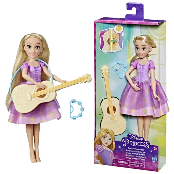 Disney Princess Zlatokosa s gitarom 