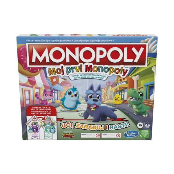 Moj prvi Monopoly društvena igra HR 