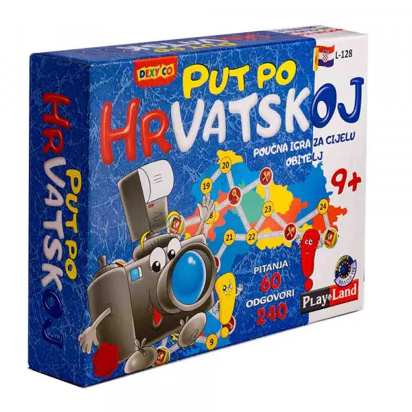 Put po Hrvatskoj edukativna igra 