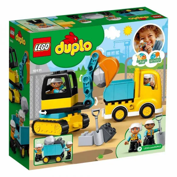 LEGO DUPLO Kamion i bager gusjeničar 