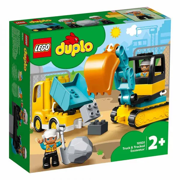 LEGO DUPLO Kamion i bager gusjeničar 