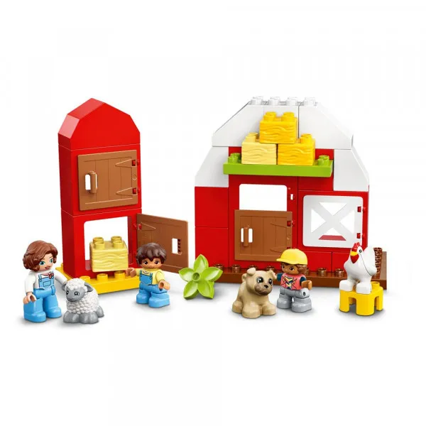 Lego Duplo staja, traktor i životinje 