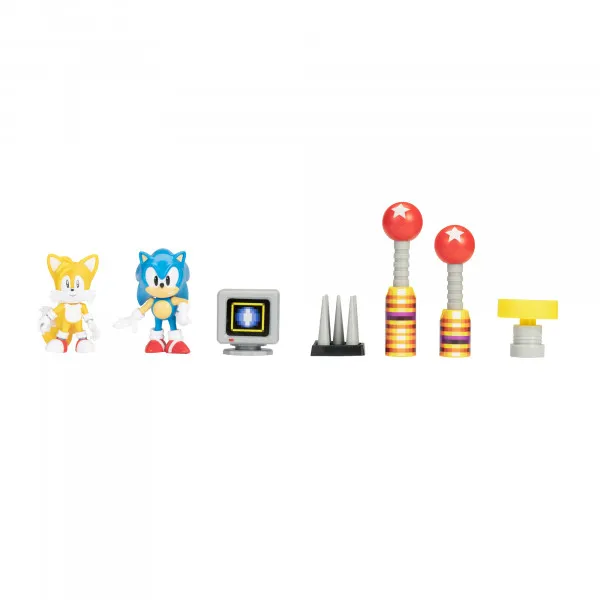 Sonic Diorama set figurica 6 cm 