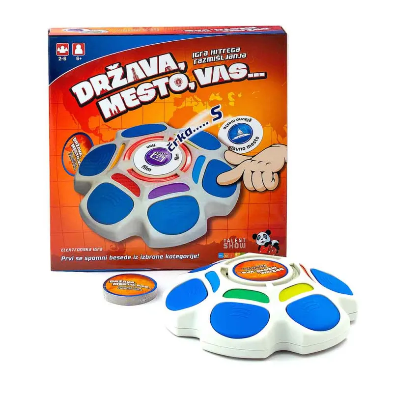Država mesto vas družabna igra 