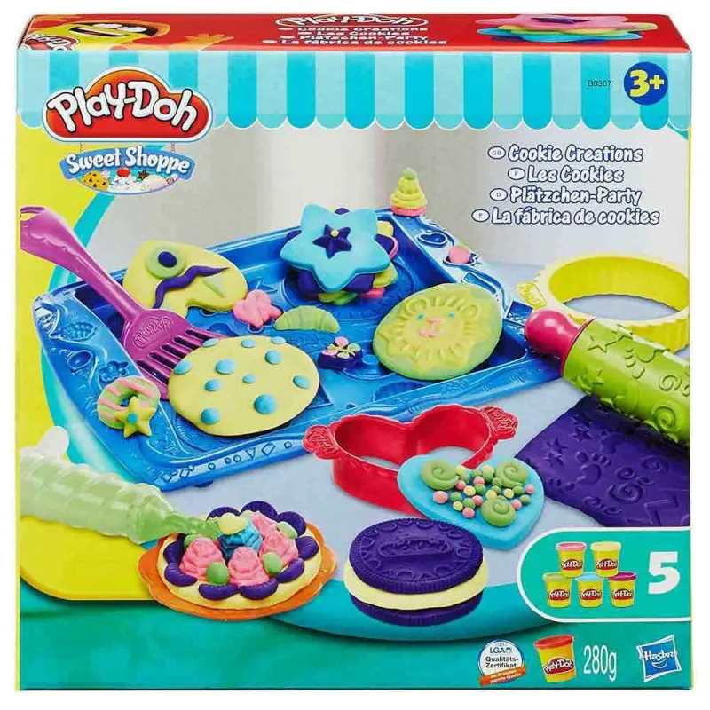 Play-Doh kuhinja kreativni kolačići 