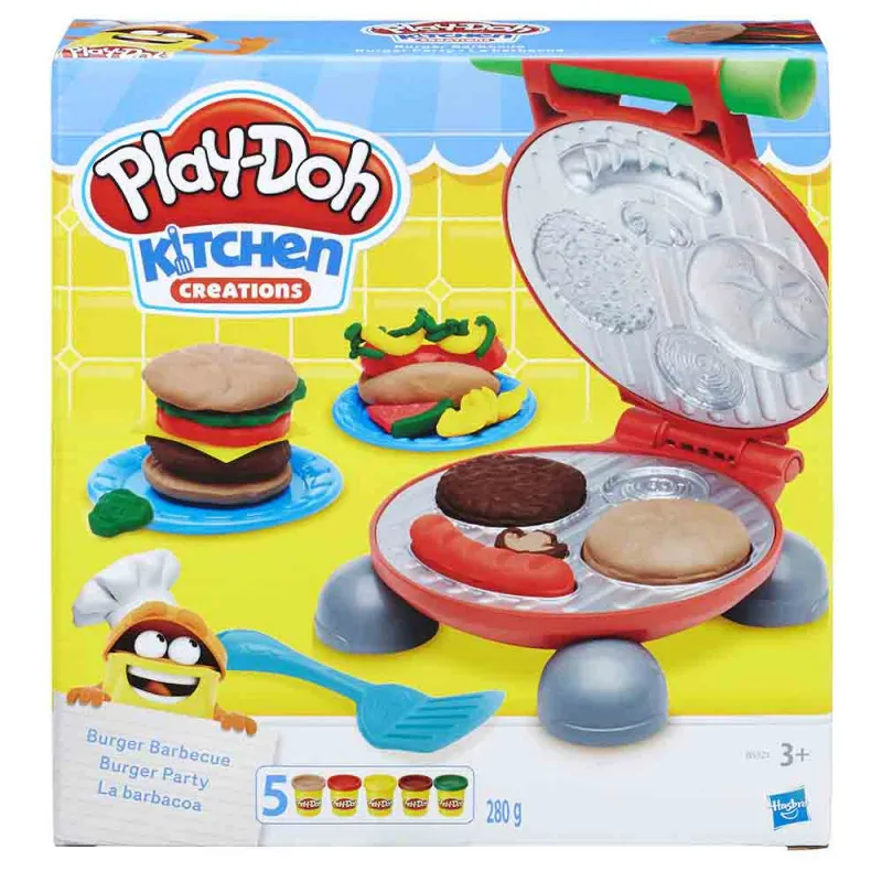 Play-Doh kuhinja roštilj za burgere 