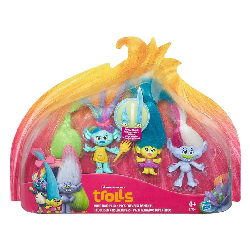 Trolls Grad Trolova set od 4 figure 