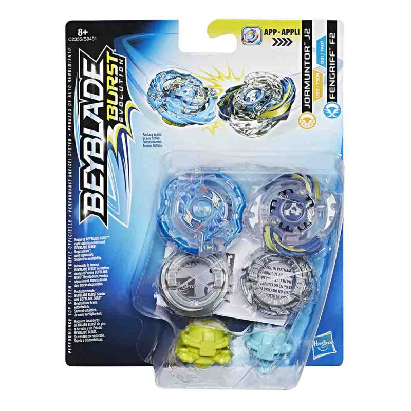 Beyblade duplo top