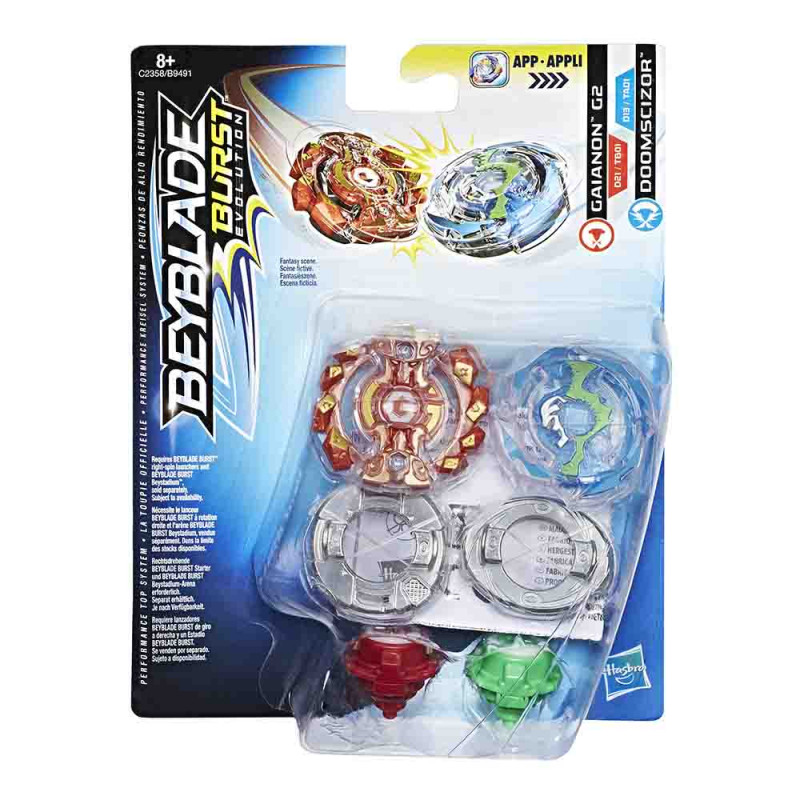Beyblade duplo top