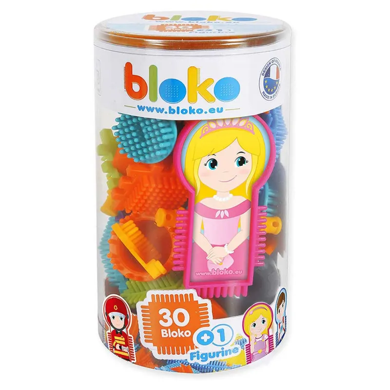 Bloko kocke set od 30 kocki i 1 figura 