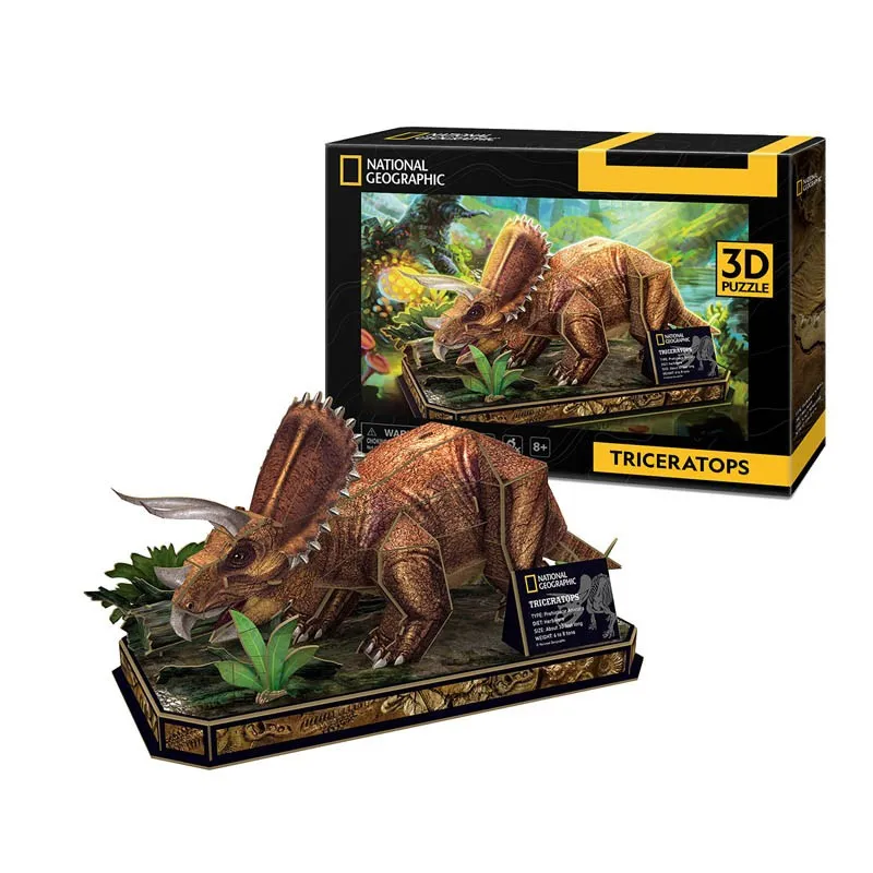 Cubicfun 3D puzle dinosaur Triceratops 