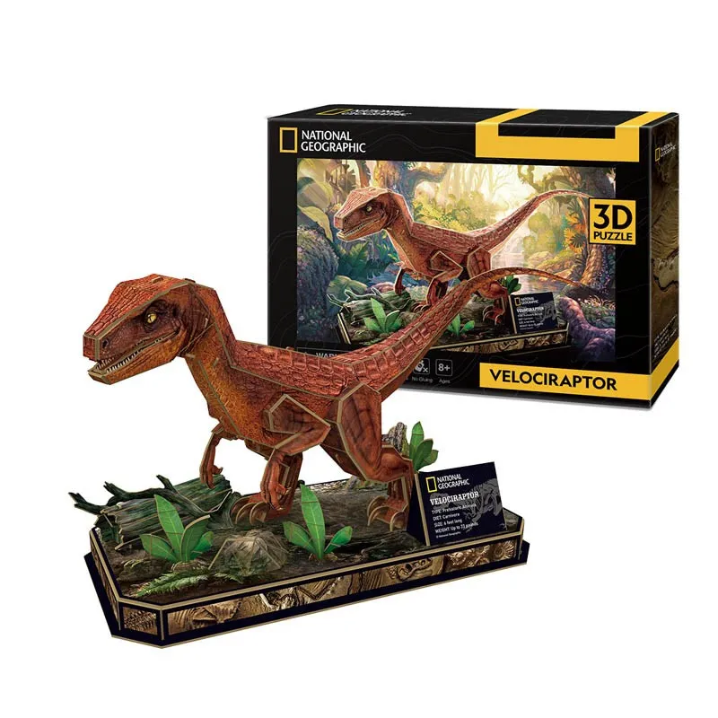 Cubicfun 3D puzle dinosaur Velocisaurus 
