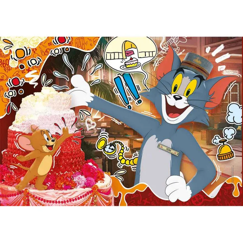 Clementoni puzzle 104 kom - Tom & Jerry 