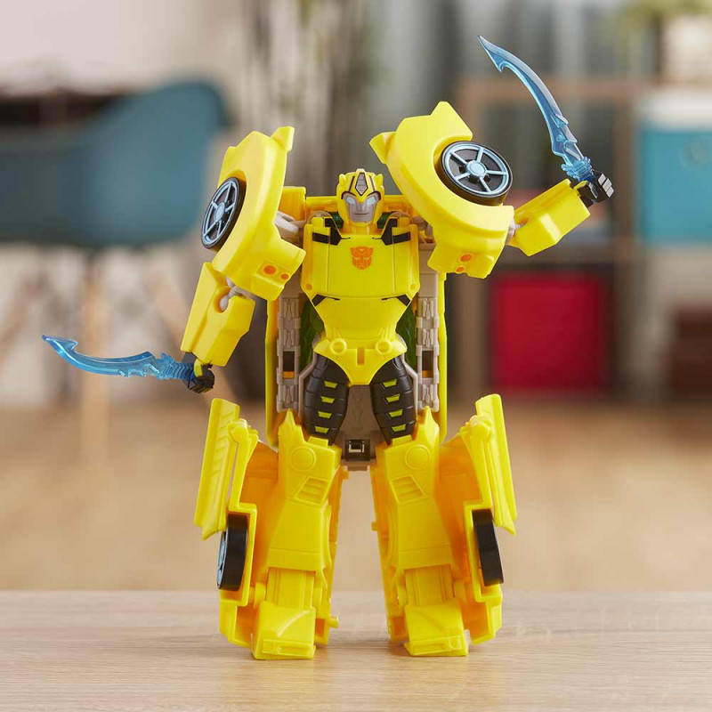 Transformers figura hot sale bumblebee energizado