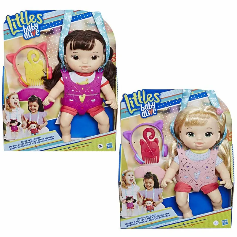 Baby Alive beba Littles Carry N Go sort 