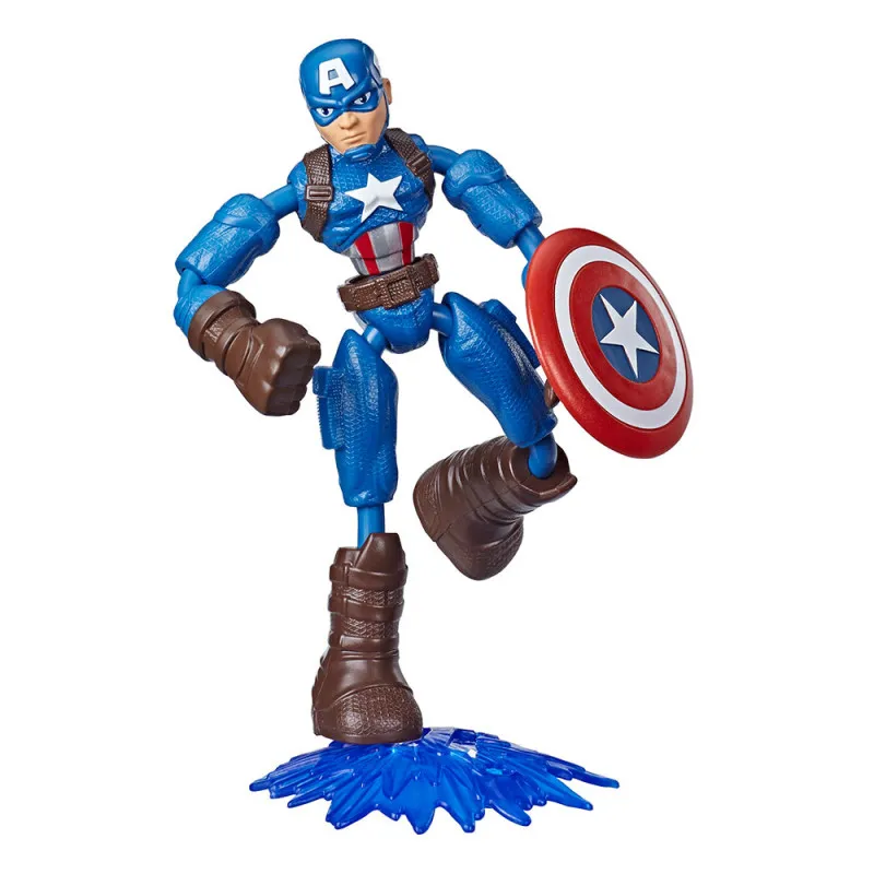 Avengers Bend&Flex Kapetan Amerika 15cm 