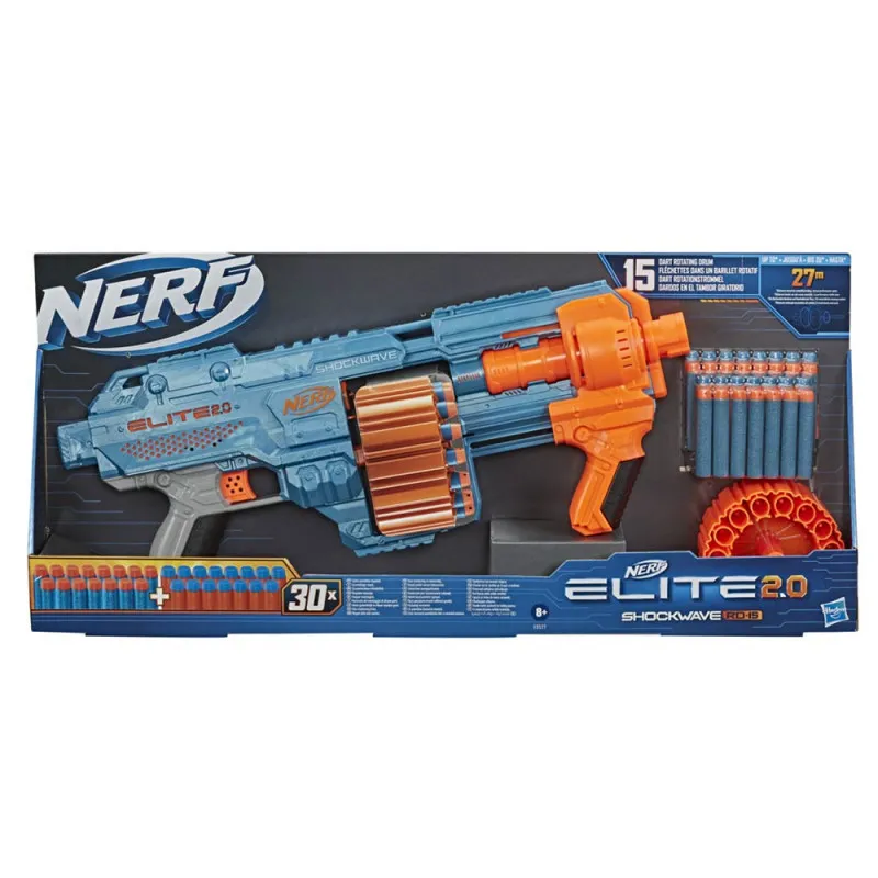 Nerf Elite 2.0 Shockwave RD15 ispaljivač 